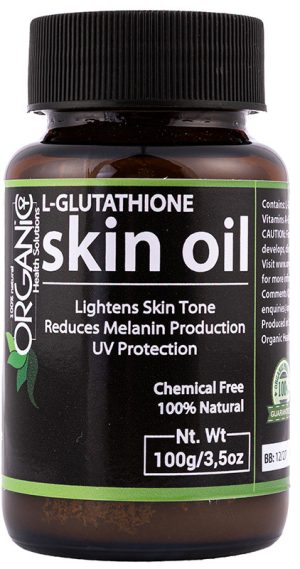 Glutathione Oil – Brightening & Nourishing Antioxidant Body Oil
